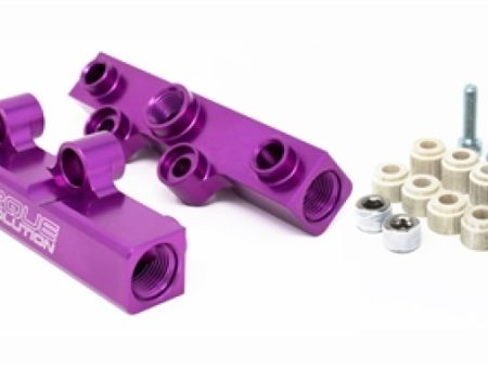 Torque Solution Top Feed Fuel Rails: 02-14 Subaru WRX   07-18 STI - Purple Online Hot Sale