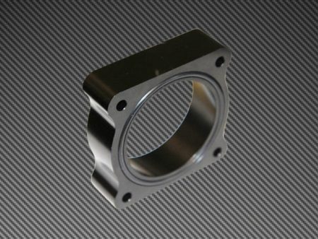 Torque Solution Throttle Body Spacer 2013 Ford Focus ST - Black Online Hot Sale