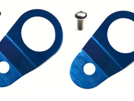 Torque Solution Radiator Mount Combo (Blue) : Mitsubishi Evolution 7 8 9 For Discount