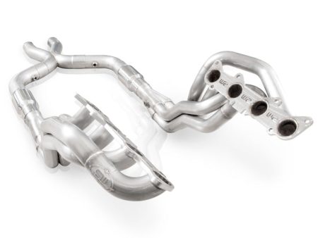 Stainless Works 2011-14 Mustang GT Headers 1-7 8in Primaries 3in X-Pipe High-Flow Cats on Sale