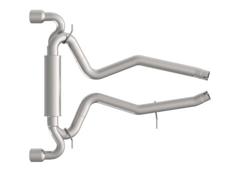 Kooks 2020 Toyota Supra 3in SS Axle Back Exhaust w Polished Tips Hot on Sale