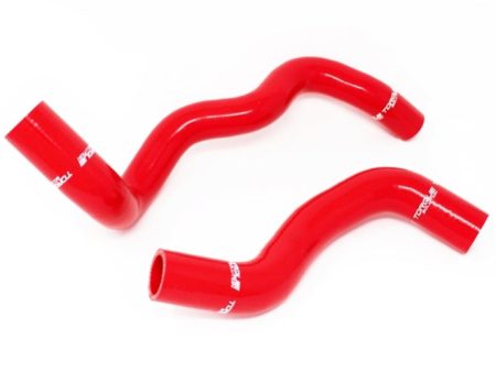 Torque Solution 2016+ Ford Focus RS Silicone Radiator Hose Kit - Red on Sale