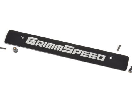 GrimmSpeed 2015+ Subaru Impreza WRX STi License Plate Delete Plate on Sale