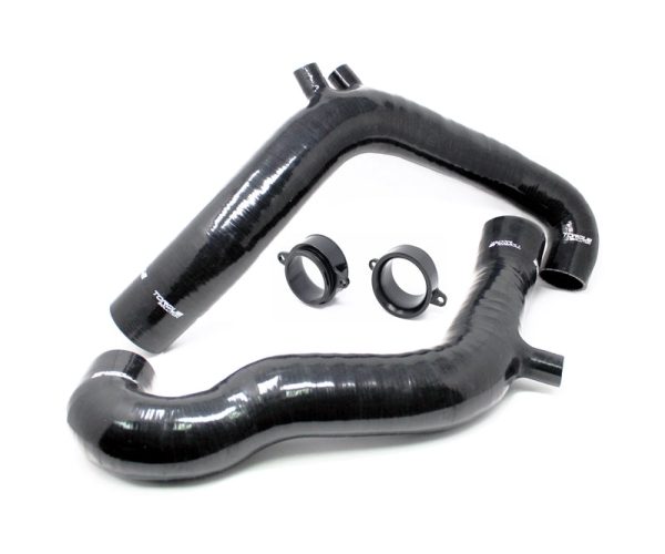 Torque Solution Turbo Inlet Hose Black - 10-12 Porsche 997.2 Turbo   Turbo S Supply