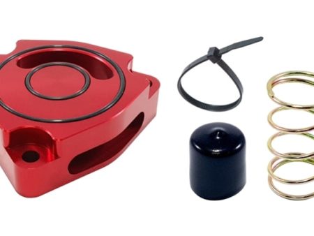 Torque Solution Blow Off BOV Sound Plate (Red) 14+ Kia Forte Koup Turbo on Sale