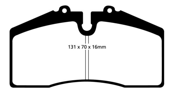 EBC 05+ Ford Saleen Mustang Brembo front calipers Redstuff Front Brake Pads Supply