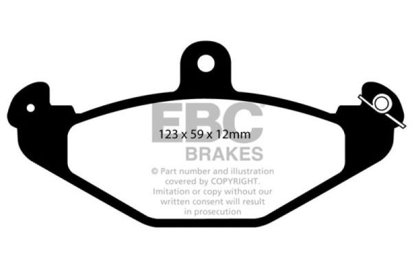 EBC 08+ Lotus 2-Eleven 1.8 Supercharged Greenstuff Rear Brake Pads For Cheap