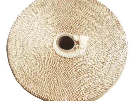 Torque Solution Fiberglass Exhaust Wrap Universal 2inx50ft - Tan Fashion