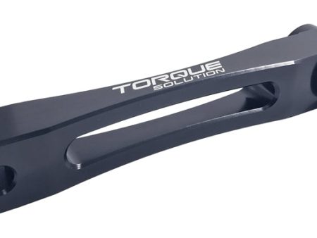 Torque Solution Solid Billet Pitch Stop Tranny Mount: Subaru - Black on Sale