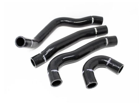 Torque Solution 08-15 Mitsubishi Evolution X Silicone Radiator Hose Kit - Black Cheap