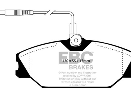 EBC 84-92 Renault 25 2.5 Greenstuff Front Brake Pads Online Hot Sale