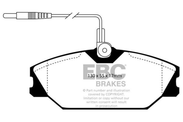 EBC 84-92 Renault 25 2.5 Greenstuff Front Brake Pads Online Hot Sale