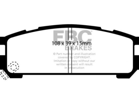 EBC 93-96 Subaru Impreza 1.8 Greenstuff Rear Brake Pads Sale